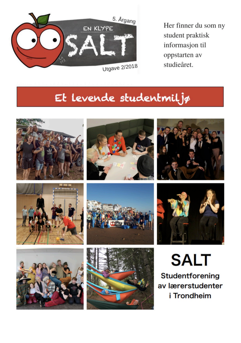 EN KLYPE SALT Fadderutgave 2018