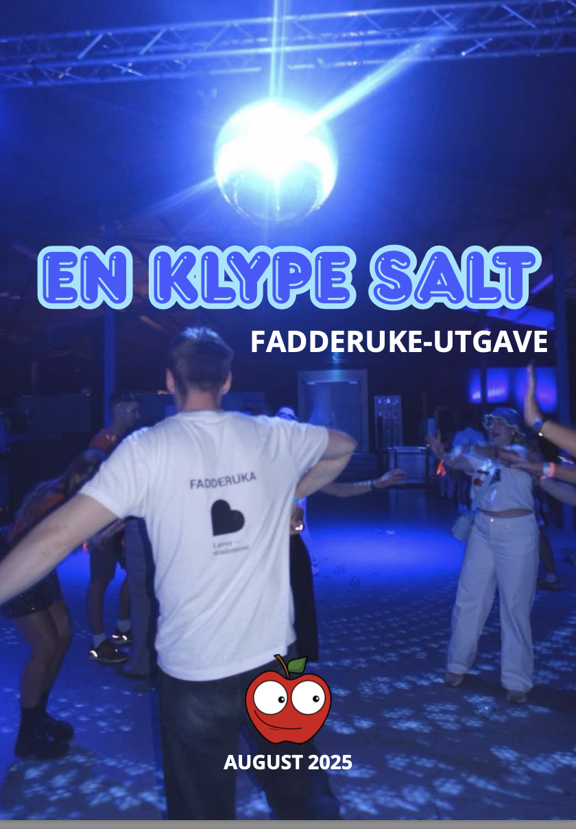 Artikkelbilde til artikkelen EN KLYPE SALT   FADDERUTGAVE 2025